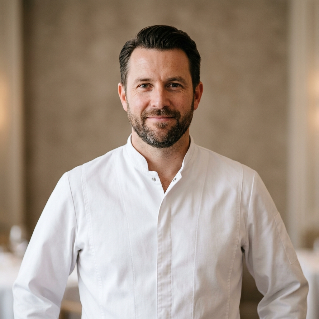 Portrait placeholder of Marcus Delacroix, Executive Chef